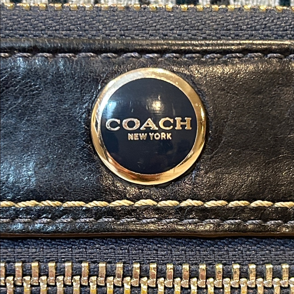 Coach Denim Legacy Y2K Wristlet Wallet - Picture 5 of 10